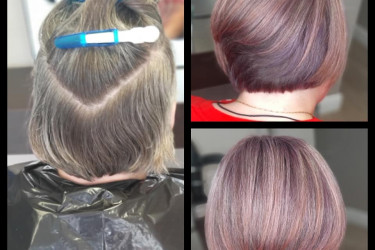 An image of a woman with nice hair