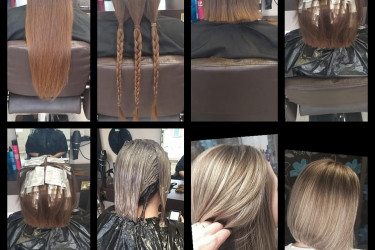 An image of a woman with nice hair